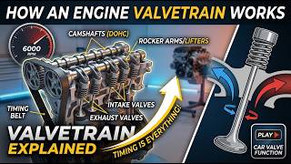 Inside the Valvetrain: Camshafts, Lifters & Valves in Motion.