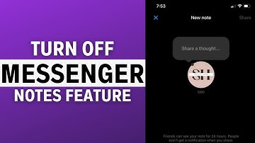 How to Turn Off Messenger Notes Feature in 2024 (EASY)