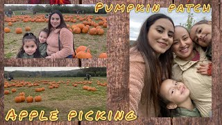 PUMPKIN PATCH + APPLE PICKING | NEW YORK FAMILY VLOG!!
