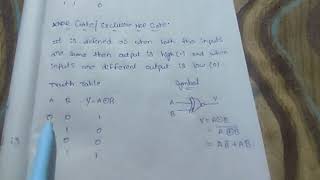 XNOR Gate # easy explanation .like it and follow the channel @DigitalElectronics-n7j 