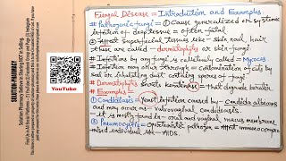 Microbiology 80 =  Fungus (03) = Fungal Diseases Introduction | Fungal Infection | Microbiology