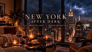New York Rainy Night 🌧️ Soft Piano Jazz in a Cozy Apartment | Relax & Unwind screenshot 5