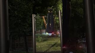 L-sit pullups #calisthenics #streetworkout # night #motivation