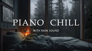 Relaxing Rain on the Window to Sleep in 15 Minutes  Sleep Music with Soft Rain and Peaceful Piano