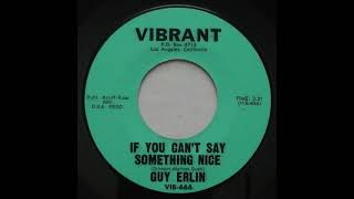 Guy Erlin: &quot;If You Can&#39;t Say Something Nice&quot; -- Rockabilly
