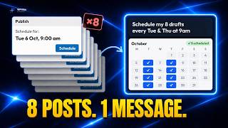 How to Bulk Schedule WordPress Posts with AI (Claude + WPVibe)