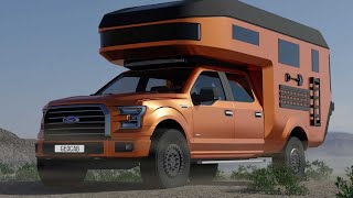 German Carbon Fiber Camper Trucks From GEO Cab is available to US customers