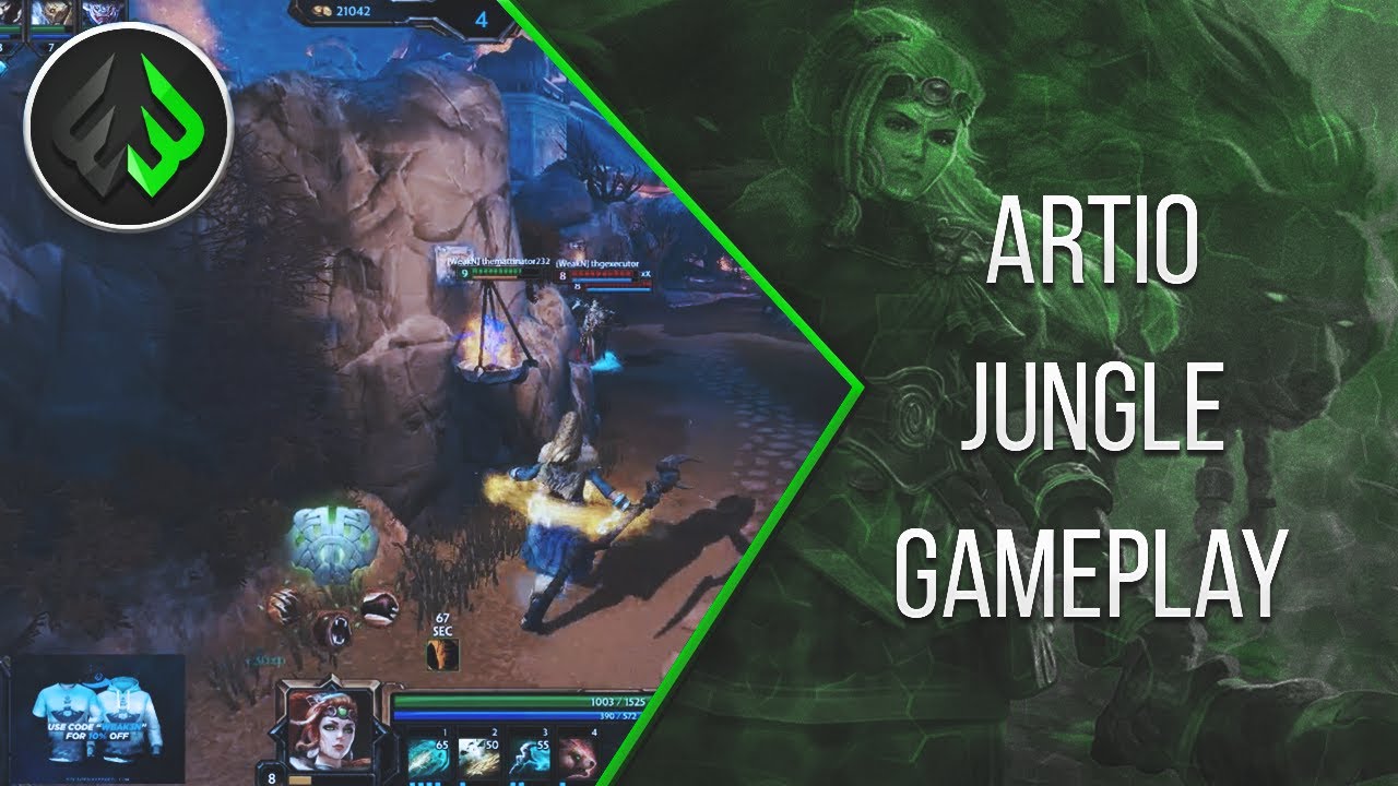 Artio: NEW GOD IS CRAZY. EXTREMELY FUN - Smite - YouTube