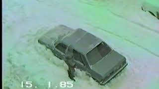 La grande nevicata del 1985 a Milano