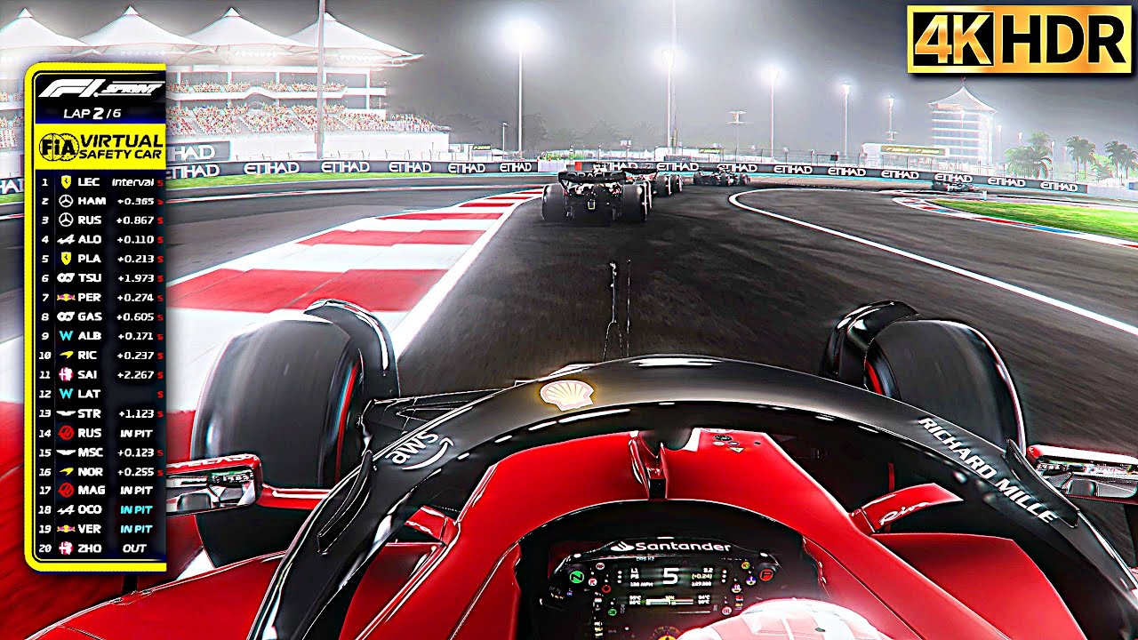 [8k] F1® 23 Ultra Realistic TV Graphics Mod!? RTX 4090 Max Settings Ray Tracing F1® 22 PC Gameplay