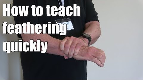 How to quickly teach feathering for rowing