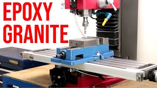I Filled My Milling Machine With Lead, Cast Iron and Epoxy Granite. Here Is Why