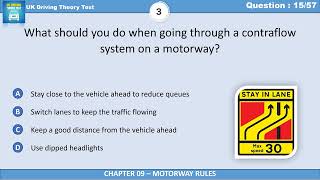 Navigating Contraflow Systems On Motorways