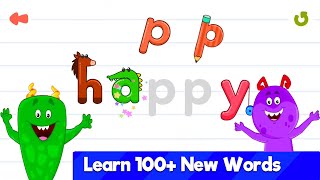 Learn How to Read and Spell Easy Words with Phonic Letter Sound  - Reading Game for Kids screenshot 4