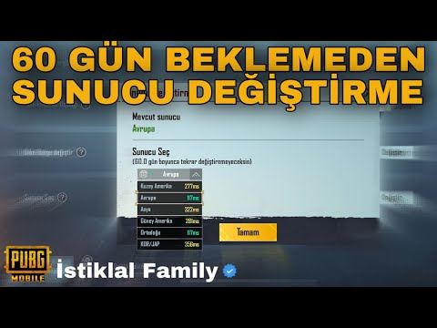 60 GÜN BEKLEMEDEN SUNUCU DEĞİŞTİRMEK (oda kartı kullanmadan)