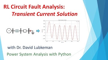 RL Circuit Fault Analysis - Transient Current Solution