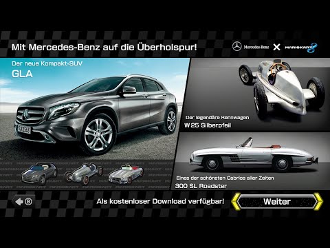 Vidéo: Mario Kart 8 Obtient Le DLC De La Voiture Mercedes