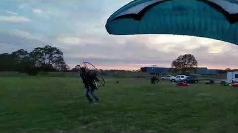 My first paramotor take off!