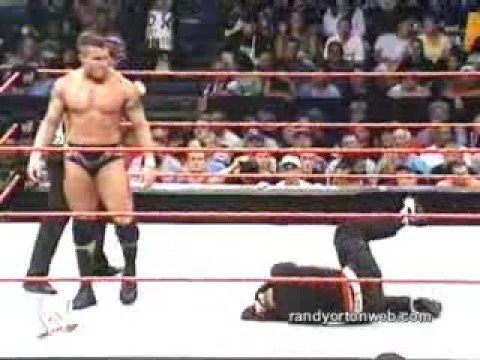 Randy Orton vs Jeff Hardy 1# contender match
