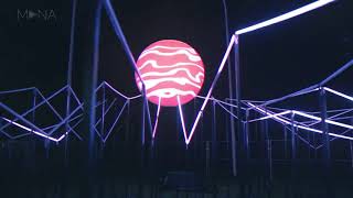 【光影秀】波兰最大的音乐节互动装置灯光雕塑