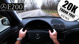 2003 Mercedes E200 Kompressor W211/1.8 163HP/ POV DDrive #4  AS A MERCEDES SHOULD BE