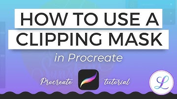 How to Clipping Mask in Procreate #procreatetutorial #procreatetips #digitalcalligraphy