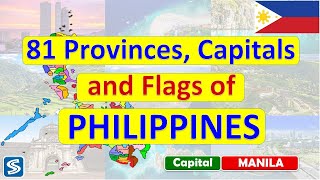 Philippines 81 Provinces, Capital and Flags | Provinces of Philippines