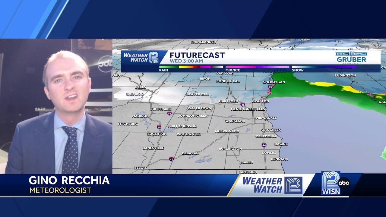 Snow & Wintry Mix Update - YouTube