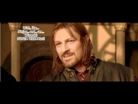 one does not simply walk into mordor gif