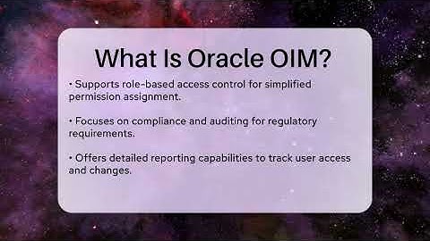 What Is Oracle OIM? - Talking Tech Trends