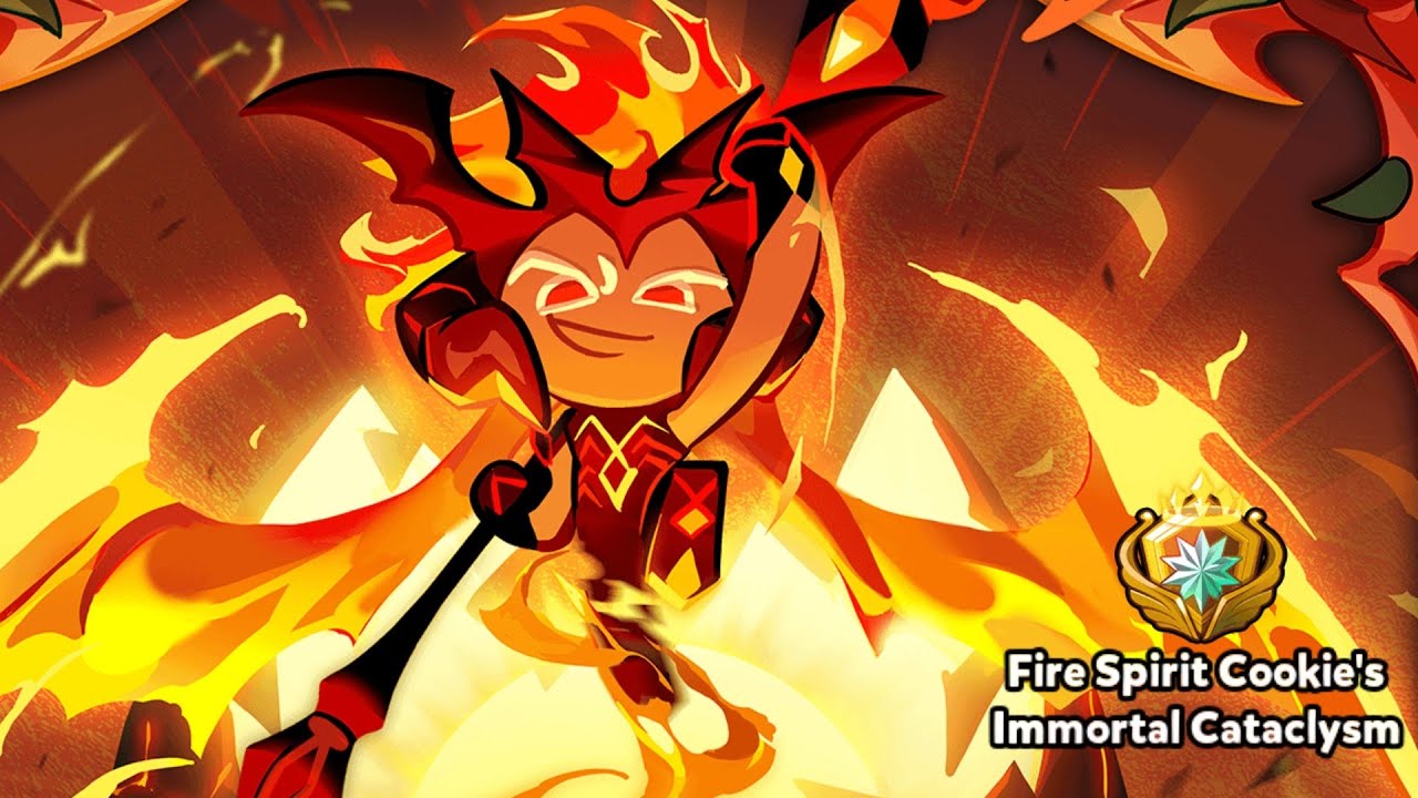 Cookie Run Ovenbreak Fire Spirit's Costume(Legendary) YouTube
