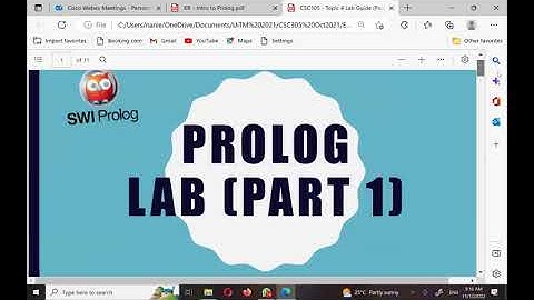Introduction to Prolog 1