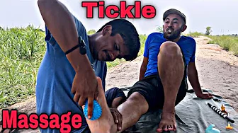 Tickle Me Happy Feet: The Playful Massage Technique ASMR!