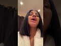 Cardi B Instagram Live | June 26, 2019