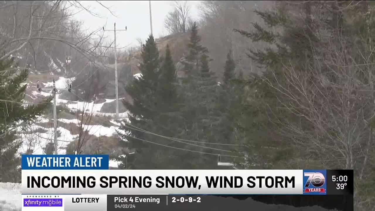 Winter storm forecast to dump heavy snow - YouTube