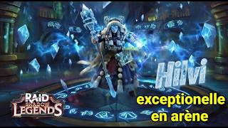 Hilvi , exceptionnelle en arène en direct ( Raid Shadow Legend )