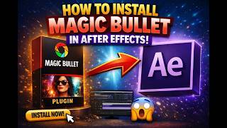 How to install magic bullet in Ae free #plugins #aftereffectstutorial #freeplugin #magicbullet