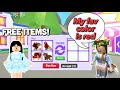 I Gave Random People Items In Their Favorite Color! Roblox Adopt Me