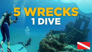 Explore The Shallow Wrecks In Butler Bay (Part 2 of 3: Shipwreck Scuba Diving St. Croix)