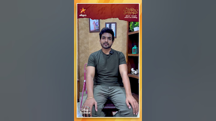 My Character would be perfect for | Thamizhum Saraswathiyum