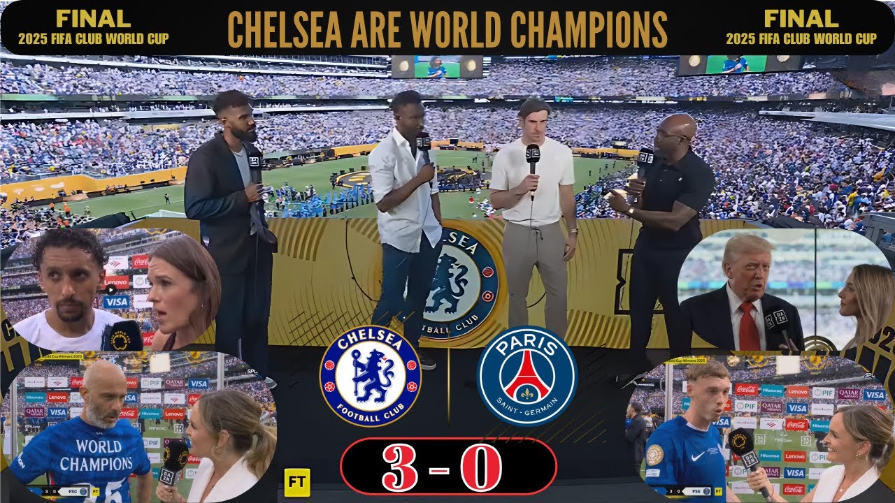 Cole Palmer Masterclass: Chelsea Crush PSG to Win Club World Cup in Style | Chelsea 3-0 PSG