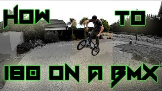 BMX - How To Hop 180