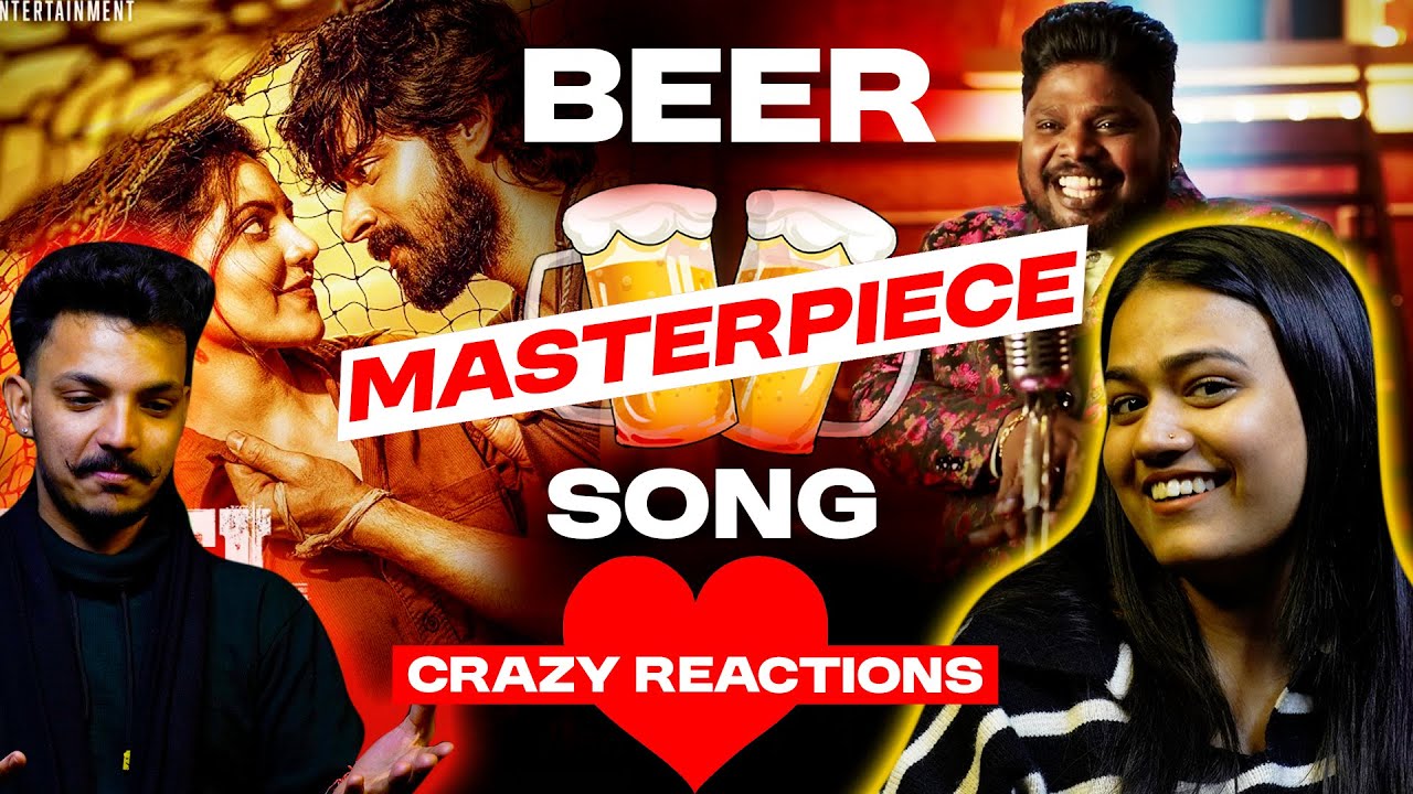 Diesel - Beer Song Reaction 🍻 | Harish Kalyan & Athulyaa | Best Tamil Track of the Decade! 🎶🔥
