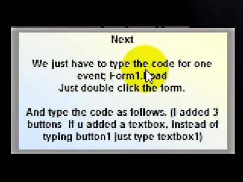 Visual Basic 2008 - Using ToolTips [Tutorial]