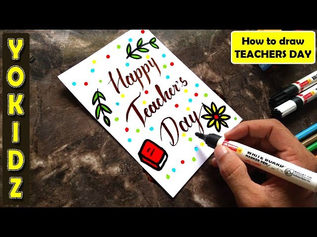 Buy Happy Teachers Day: Blank Paper Sketch Book - Artist Sketch Pad Journal  for Sketching, Doodling, Drawing, Painting or Writing Book Online at Low  Prices in India | Happy Teachers Day: Blank