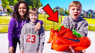 Surprising A Subscriber With His Dream Shoe