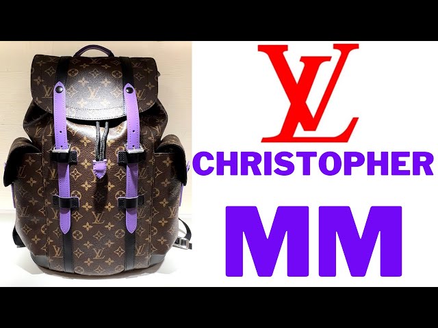 Authentic Louis Vuitton Christopher Macassar Limited Runway