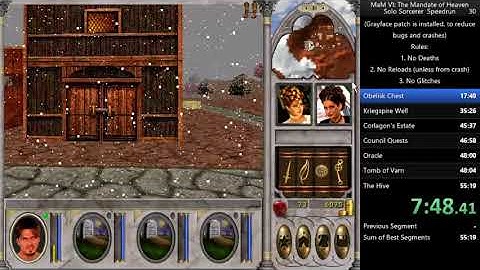 Might and Magic VI Solo Sorcerer Speedrun (1:26:43) No Deaths No Reload No Glitches