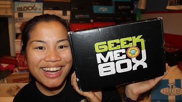 2015 November Geek Me Box Unboxing