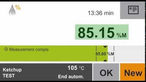 Sartorius MA160 Moisture Analyzer Testing www.balances.com